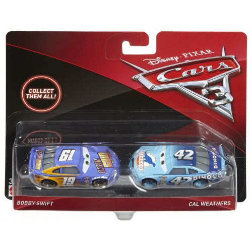 Mattel Cars 3 Αυτοκινητάκια, Σετ Των 2 - 6 Σχέδια DXV99 / ASST 887961403725