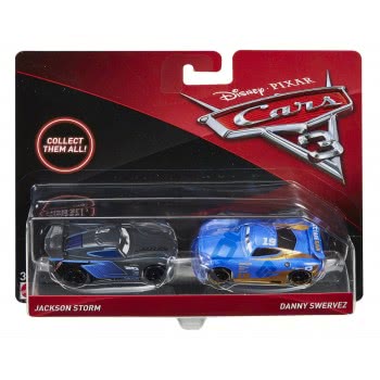 Mattel Cars 3 Αυτοκινητάκια, Σετ Των 2 - 6 Σχέδια DXV99 / ASST 887961403725