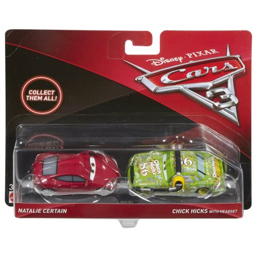 Mattel Cars 3 Αυτοκινητάκια, Σετ Των 2 - 6 Σχέδια DXV99 / ASST 887961403725