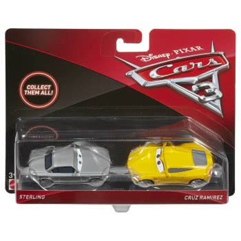 Mattel Cars 3 Αυτοκινητάκια, Σετ Των 2 - 6 Σχέδια DXV99 / ASST 887961403725