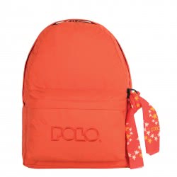 POLO Σακίδιο Πλάτης Double Scarf Με Μαντήλι, Πορτοκαλί 901235-14-00 5201927093235