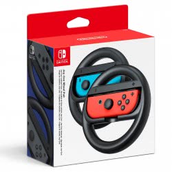 Nintendo Switch Joy-Con Wheel Pair Μαύρο  045496430634
