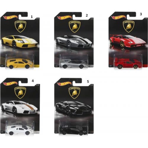 Mattel Hot Wheels Αυτοκινητάκια Lamborghini - 5 Σχέδια DWF21 887961380033