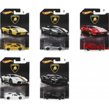 Mattel Hot Wheels Αυτοκινητάκια Lamborghini - 5 Σχέδια DWF21 887961380033