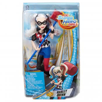 Mattel DC Super Hero Girls Συλλεκτική Harley Quinn 30Εκ. DLT65 887961267419
