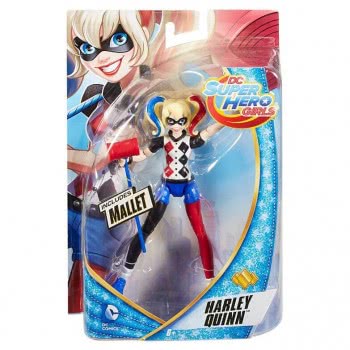Mattel DC Super Hero Girls Harley Quinn 15Εκ. DMM36 887961282757
