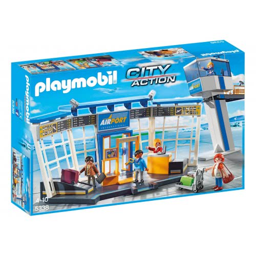 Playmobil Αεροδρόμιο Με Πύργο Ελέγχου 5338 4008789053381
