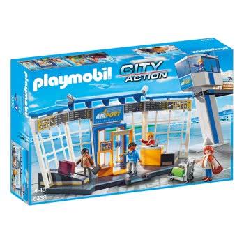Playmobil Αεροδρόμιο Με Πύργο Ελέγχου 5338 4008789053381