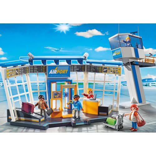 Playmobil Αεροδρόμιο Με Πύργο Ελέγχου 5338 4008789053381