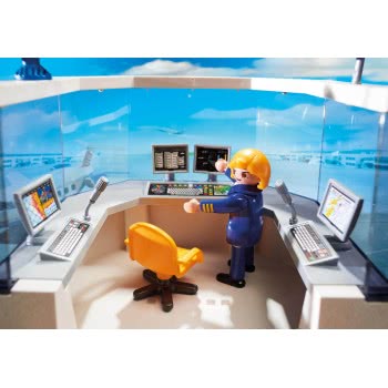 Playmobil Αεροδρόμιο Με Πύργο Ελέγχου 5338 4008789053381