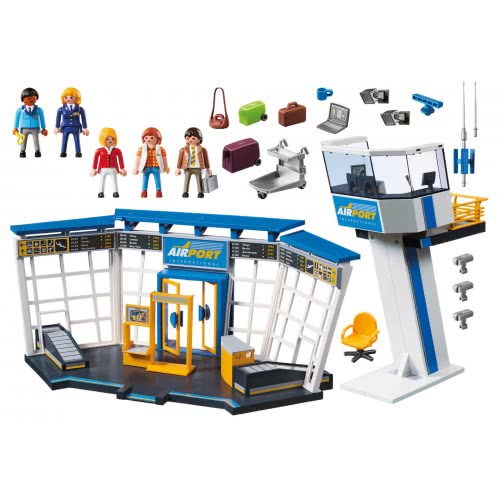 Playmobil Αεροδρόμιο Με Πύργο Ελέγχου 5338 4008789053381