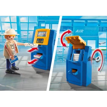 Playmobil Ταξιδιώτες Και Ειδικό Μηχάνημα Check-In 5399 4008789053992