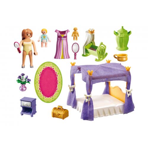 Playmobil Princess Chamber With Cradle 6851 4008789068514