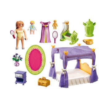Playmobil Πριγκιπικό Υπνοδωμάτιο Με Λίκνο 6851 4008789068514