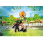 Playmobil Zookeeper With Baby Gorilla 9074 4008789090744