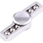 Diakakis imports Fidget Spinner Aluminium Two Leaves Small Steel Beads 3 Minutes 000658215 1897498410027