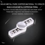 Diakakis imports Fidget Spinner Aluminium Two Leaves Small Steel Beads 3 Minutes 000658215 1897498410027