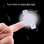 Diakakis imports Fidget Spinner Aluminium Two Leaves Small Steel Beads 3 Minutes 000658215 1897498410027