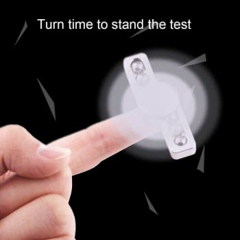 Diakakis imports Fidget Spinner Aluminium Two Leaves Small Steel Beads 3 Minutes 000658215 1897498410027