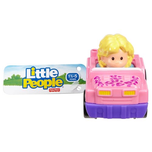 Mattel Fisher Price Little People Wheelies - Οχηματάκια - 6 Σχέδια DVP65 / ASST 887961373233