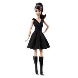Mattel Barbie Μοντέλο - Μαύρο Φόρεμα DWF53 887961380255