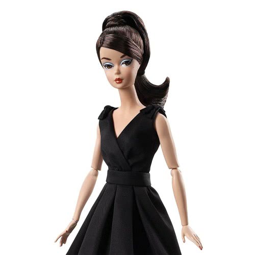 Mattel Barbie Μοντέλο - Μαύρο Φόρεμα DWF53 887961380255