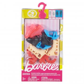 Mattel Barbie Παπούτσια - 2 Σχέδια FCR91 / ASST 887961458572