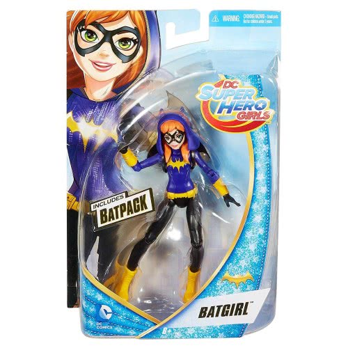 Mattel DC Super Hero Girls Batgirl Action Doll 15Εκ. DMM35 887961282719
