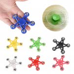 OEM Fidget Spinner Five-Angles Star Steel Balls Gyro EDC 4 Minutes HS-03A 3021099551645