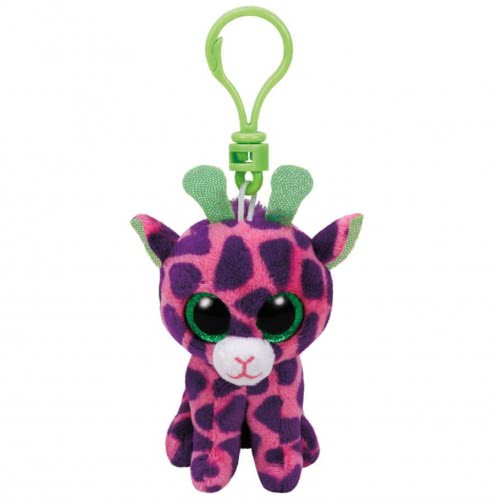 ty Beanie Boos Χνουδωτό Κλιπ Gilbert Η Καμηλοπάρδαλη Ροζ/Μωβ 1607-35011 008421350117