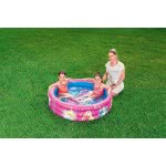 Bestway Barbie Children's 3-Ring Paddling Pool 122X30εκ. 93205 6942138934472