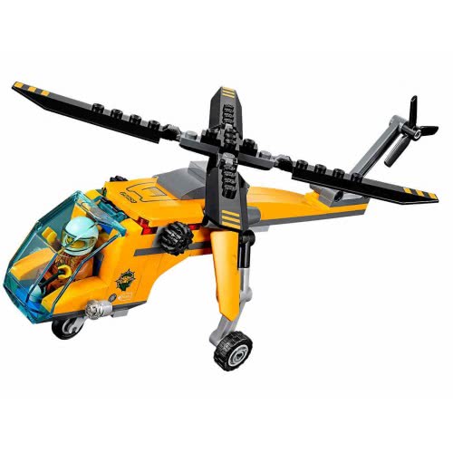 LEGO City Μεταφορικό Ελικόπτερο Της Ζούγκλας 60158 5702015866057