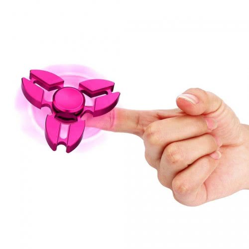 OEM Fidget_Spinner_Claw_Cropper_Tri_Spinner_Hot_Pink_Aluminium_Edc_Allloy 4 Minutes HS-09 9021099551649