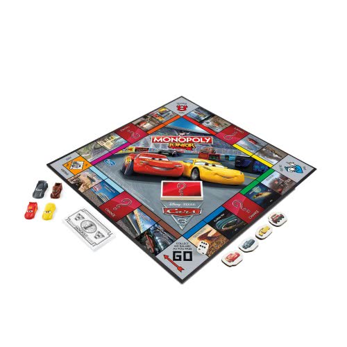 Hasbro Monopoly Cars 3 Junior C1343 5010993394500