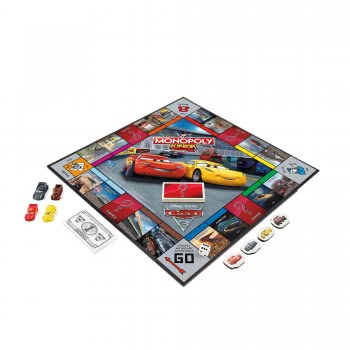Hasbro Monopoly Cars 3 Junior C1343 5010993394500