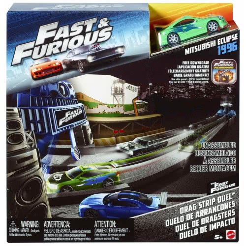 Mattel Σετ Παιχνιδιού Fast And Furious - 2 Σχέδια FCG09 / ASST 887961449419