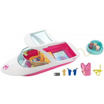 Mattel Barbie Dolphin Magic Ocean View Boat Playset FBD82 887961428827