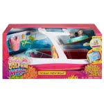 Mattel Barbie Dolphin Magic Ocean View Boat Playset FBD82 887961428827