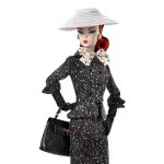 Mattel Barbie Black And White Tweed Suit Barbie Doll DWF54 887961380071