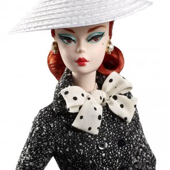 Mattel Barbie Black And White Tweed Suit Barbie Doll DWF54 887961380071
