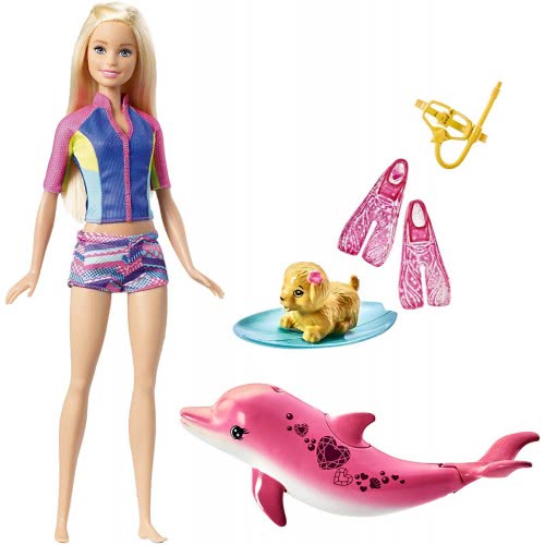 Mattel Barbie Dolphin Περιπέτεια Με Δελφίνια - Εκπαιδεύτρια Δελφινιών FBD63 887961428650