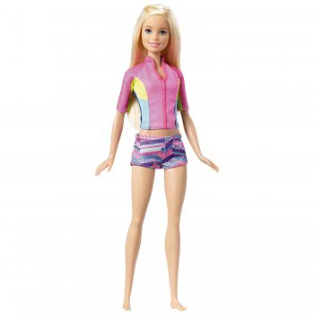 Mattel Barbie Dolphin Magic Snorkel Fun Friends Doll FBD63 887961428650