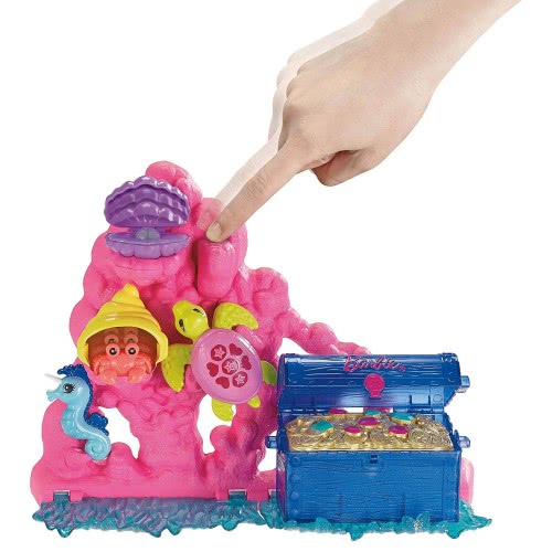 Mattel Barbie Dolphin Magic Ocean Treasure Playset FCJ29 887961451726