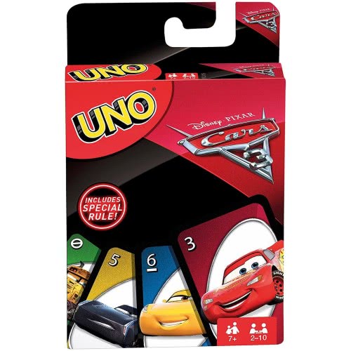 Mattel Uno Cars 3 FDJ15 887961469684