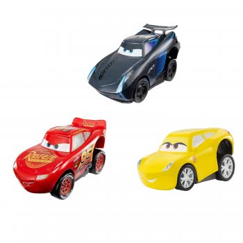 Mattel Cars 3 - Rev N Racers Αγωνιστικά Οχήματα - 3 Σχέδια DVD31 / ASST 887961366587