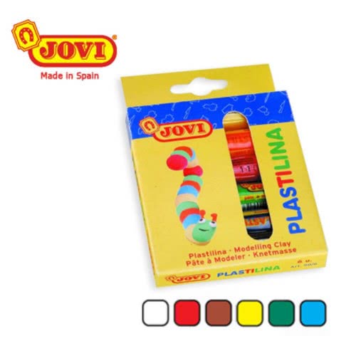 JOVI Πλαστελίνη 6 Χρωμάτων 226.90-6 8412027001014