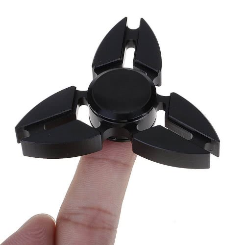 Toys-shop Choice Fidget Spinner Copper Alloy Metal Three Leaves 4 Minutes - 3 Colors JK088284 5221275906780