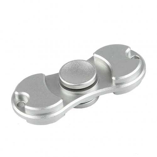 Toys-shop Choice Fidget Spinner Copper Alloy Metal Two Leaves 2 Minutes - 3 Colors JK088287 5221275906810