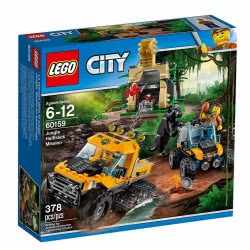 LEGO City Αποστολή Με Ημιερπυστριοφόρο Στη Ζούγκλα 60159 5702015866255