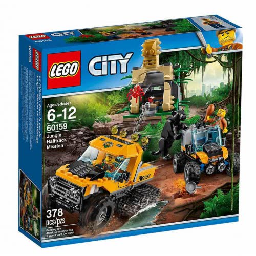 LEGO City Αποστολή Με Ημιερπυστριοφόρο Στη Ζούγκλα 60159 5702015866255